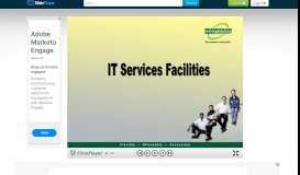 
							         IT Services Facilities Open Access Computing Services Wireless ...								  
							    