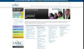 
							         IT Services for Students - University of Missouri - Kansas City								  
							    