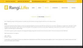 
							         IT Services - Rangi Life								  
							    