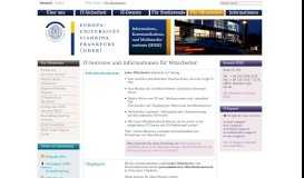 
							         IT-Services und Informationen für Mitarbeiter • IKMZ • Europa ...								  
							    