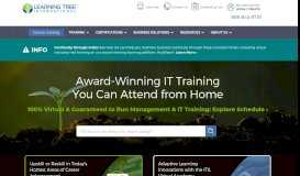 
							         IT Training Courses & Certifications | Learning Tree International								  
							    