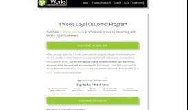 
							         It Works Loyal Customer Program - It Works Body Wraps								  
							    