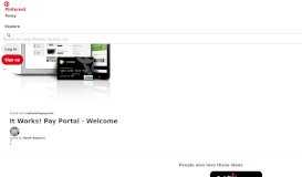
							         IT Works! Pay Portal - Welcome | My It Works | It works, Portal, Welcome								  
							    