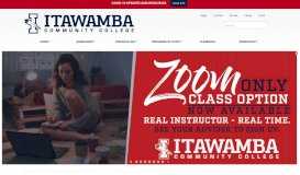 
							         Itawamba Community College: Home								  
							    