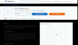 
							         ITCS-WebClock Reviews and Pricing - 2020 - Capterra								  
							    