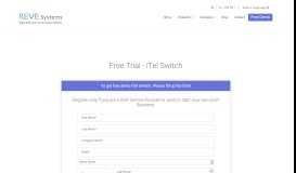 
							         iTel Switch Registration - REVE Systems								  
							    