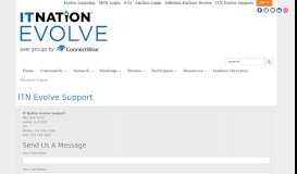 
							         ITN Evolve Support - IT Nation Evolve - HTG Hub								  
							    