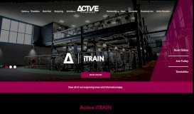 
							         iTrain Gym - Active Tameside : Active Tameside								  
							    