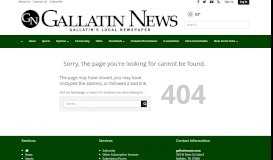 
							         It's all in a name | News | gallatinnews.com								  
							    