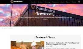 
							         It's Here! Southwire Announces Launch of All-New Website ...								  
							    
