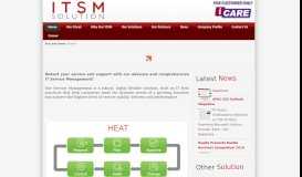 
							         ITSM : IT Service Management System								  
							    