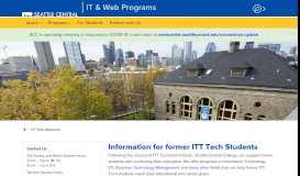 
							         ITT Tech Resources | IT, Web & Programming programs at Seattle ...								  
							    