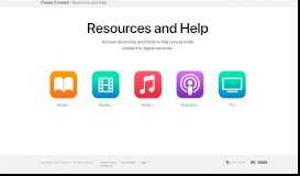 
							         iTunes Connect Resources and Help								  
							    