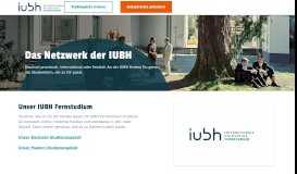 
							         IUBH Netzwerk | IUBH Fernstudium								  
							    