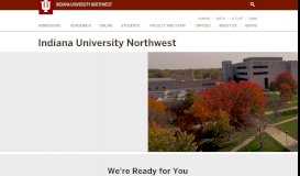 
							         IUN - Indiana University Northwest								  
							    