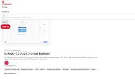 
							         IUNGO Captive Portal Builder | www | Minimal web design, UI Design i ...								  
							    