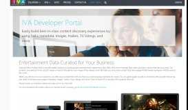 
							         IVA Developer Portal								  
							    