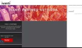 
							         Ivanti Partner Network: Find a Partner, Become a Partner | Ivanti								  
							    