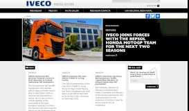 
							         IVECO Press Room HomePage								  
							    