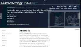 
							         Ivermectin used in percutaneous drug injection method for the ...								  
							    