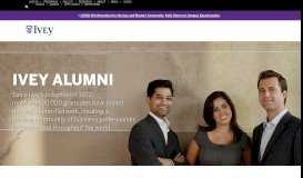 
							         Ivey Alumni | Ivey Business School								  
							    