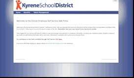 
							         iVisions Portal - Kyrene School District								  
							    