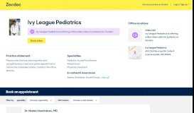 
							         Ivy League Pediatrics (Peachtree Corners) - Book Appointment Online!								  
							    