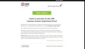 
							         IWF Reporting Portal								  
							    