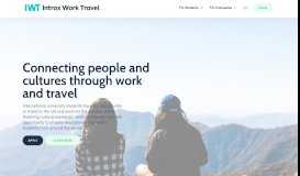 
							         IWT Intrax Work Travel J-1 Visa Cultural Exchange Program								  
							    