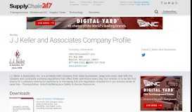 
							         J J Keller and Associates - Supply Chain 24/7 Company								  
							    