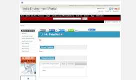 
							         J. M. Panchal | India Environment Portal | News, reports, documents ...								  
							    