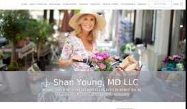 
							         J Shan Young, MD, OB/GYN: Gynecologist | Anniston, AL								  
							    