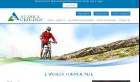 
							         J. Wesley Turner, M.D. – Alaska Urology								  
							    