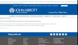 
							         JAC to Hold Terry Fox Run - John Abbott College								  
							    