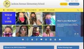 
							         Jackson Avenue Elementary / Homepage								  
							    
