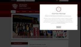 
							         Jackson Middle School / Homepage - District 45								  
							    