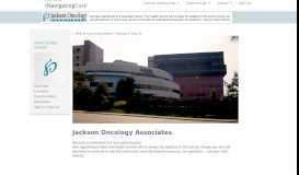 
							         Jackson Oncology Associates - Navigating Care								  
							    