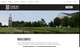 
							         Jackson | Union University, a Christian College in Tennessee								  
							    
