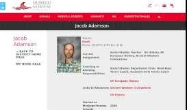 
							         Jacob Adamson - Muskego-Norway Schools								  
							    