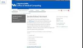 
							         Jacobs School Account - Jacobs School of Medicine and Biomedical ...								  
							    