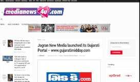
							         Jagran New Media launched its Gujarati Portal – www.gujaratimidday ...								  
							    