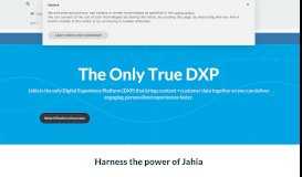 
							         Jahia: Java CMS Portal Ecommerce and Digital Marketing platform								  
							    