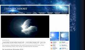 
							         Jahreshoroskop | Horoskop 2019 | Norbert Giesow - Sternzeichen.net								  
							    