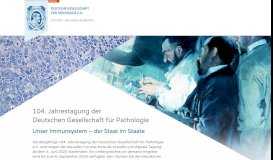 
							         Jahrestagung der Deutschen Gesellschaft für Pathologie								  
							    