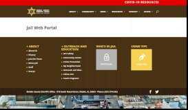 
							         Jail Web Portal | Mobile County Sheriff's Office								  
							    