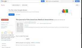 
							         JAMA: The Journal of the American Medical Association								  
							    