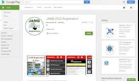 
							         JAMB 2019 Registration - Apps on Google Play								  
							    