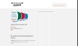 
							         James City County Employee Portal | Hermes Creative Awards								  
							    