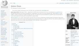 
							         James Dean - Wikipedia								  
							    