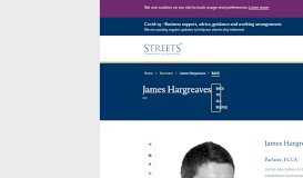 
							         James Hargreaves| Streets Accountants								  
							    